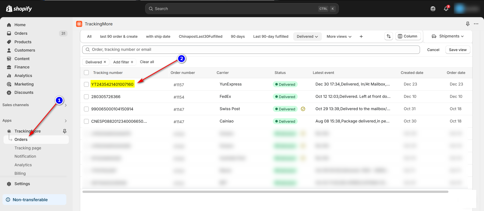 TrackingMore - Order Tracking